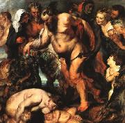 Peter Paul Rubens Drunken Silenus painting